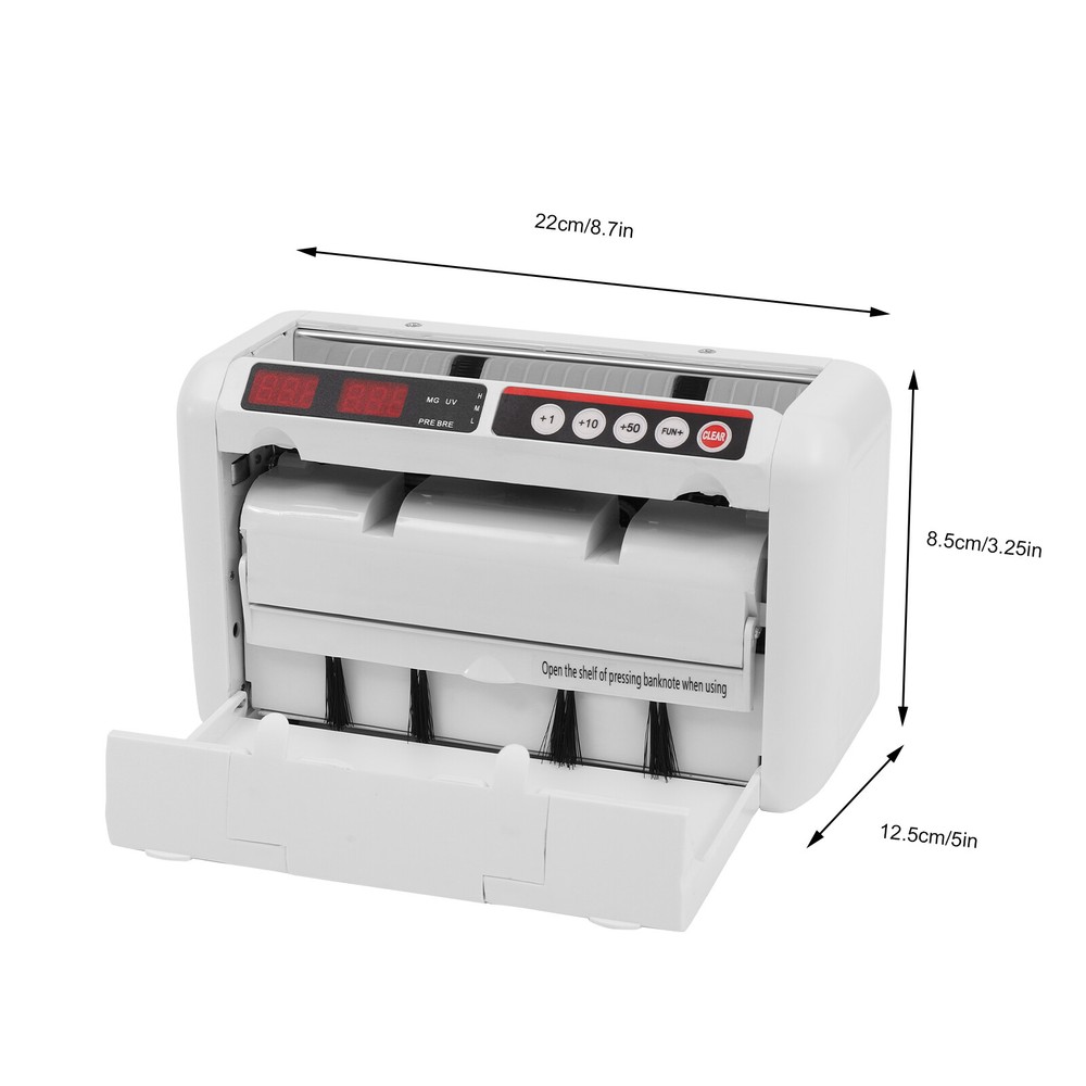 Bill Counter?Money?Cash?Counting?Machine?Portable?Rechargeable UV Detection New