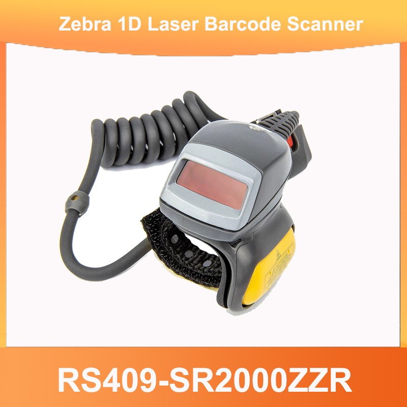 Symbol Motorola Mini Wearable Ring Laser Barcode Scanner RS409-SR2000ZZR
