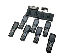 Lot of 7 Honeywell CK75 Handheld Mobile Computer CK75AA6EN00W 1400 W/Battery