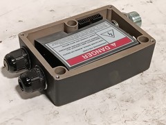 Allen-Bradley 2755-NB40 Ser A Rev A wiring base for scanner, made in USA