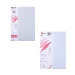Quill Quality Laser Inkjet Printer A4 Natural 90gsm 100 Pack Parchment Paper