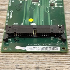NCR Realscan POS 7875 Scanner Scale USB 232 IBM I/O Circuit Board Tested