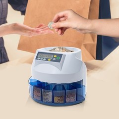 Coin Counter 110v For All American Coins Electronic Coin Counter Digital Display