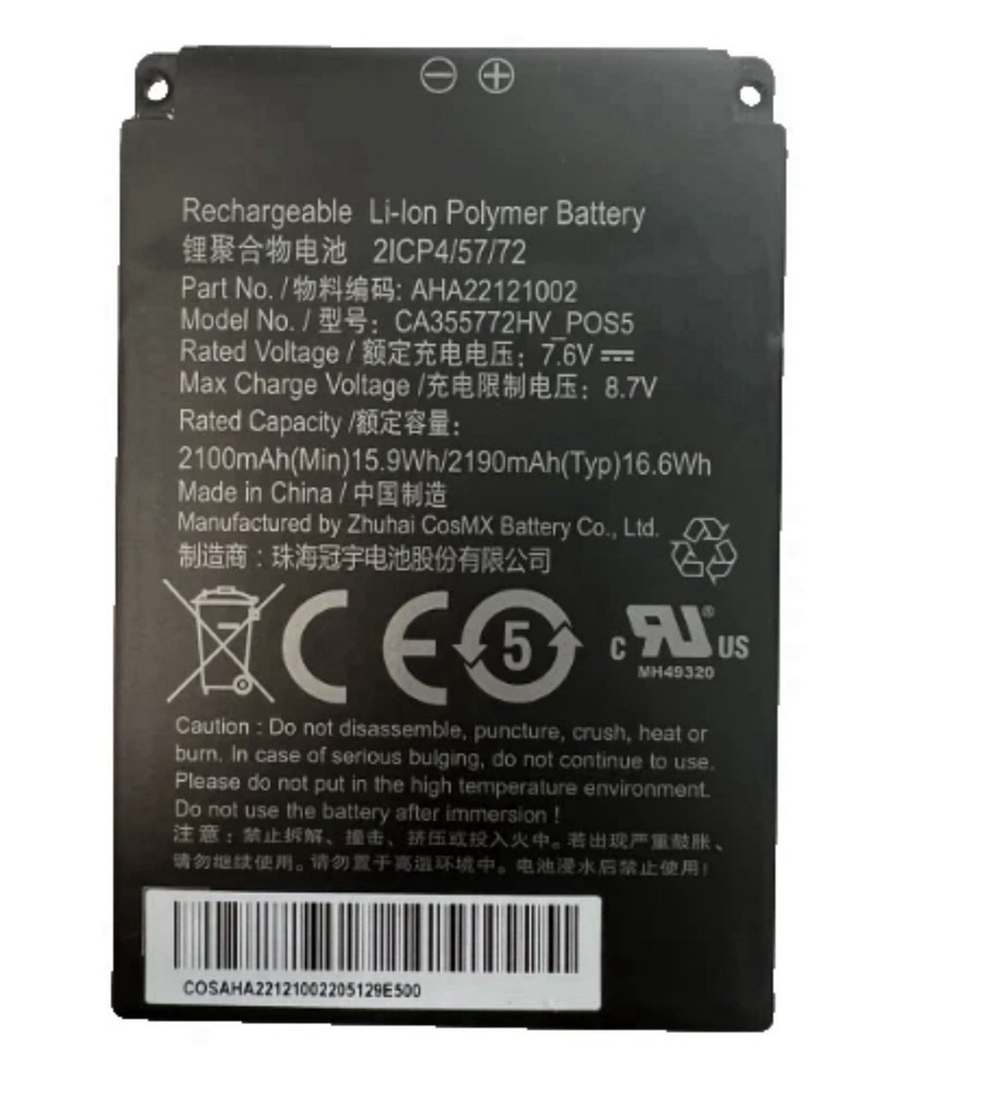 NEW GENUINE OEM BATTERY For CLOVER FLEX 2,3 CA355772HV AHA22121002 C402U C403U