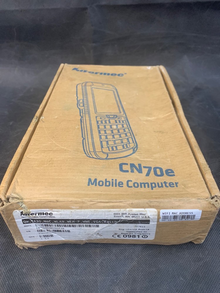 Intermec CN70e Mobile Computer Barcode Scanner 1000CP02-NI