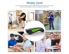 NETUM Mini Barcode Scanner Bluetooth Small Portable USB Bar Code Green C740
