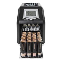 Royal Sovereign Digital 4-Row Electric Coin Sorter – Black