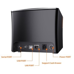 Rongta Thermal Receipt Printer, 80mm High-Speed POS Printer with Auto Cutter,…
