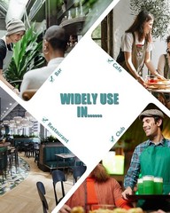 Wireless Calling System 1600+ Feet Restaurant Pager System with 1 Call Number…