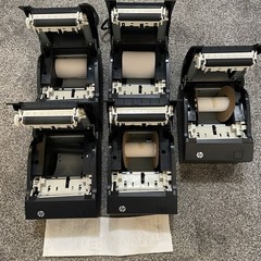 Lot Of 5 HP A799-C80W-HN00 & A798 Thermal Receipt Printers for POS System