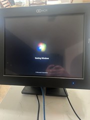 NCR Touchscreen Monitor Model 7754 POS Terminal – Magnetic Credit Card Reader