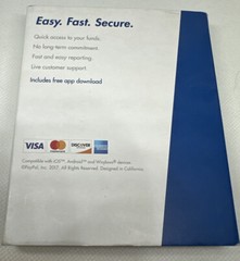 PayPal Mobile Here Card Reader for iPhone and Android Devices New / Open Box