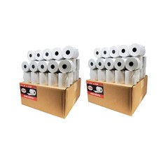 (100 Rolls) 3 1/8 x 230 Thermal Paper Receipt Rolls (55 GSM Premium Quality G…