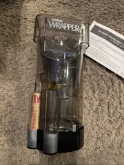 VTG MAGNIF Money Wrapper Motorized Coin Bank Made in USA 1994 AS SEEN ON TV