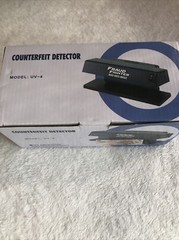 Fraud Fighter Counterfeit Money Detector – Electric – New in Box – Model UV-4