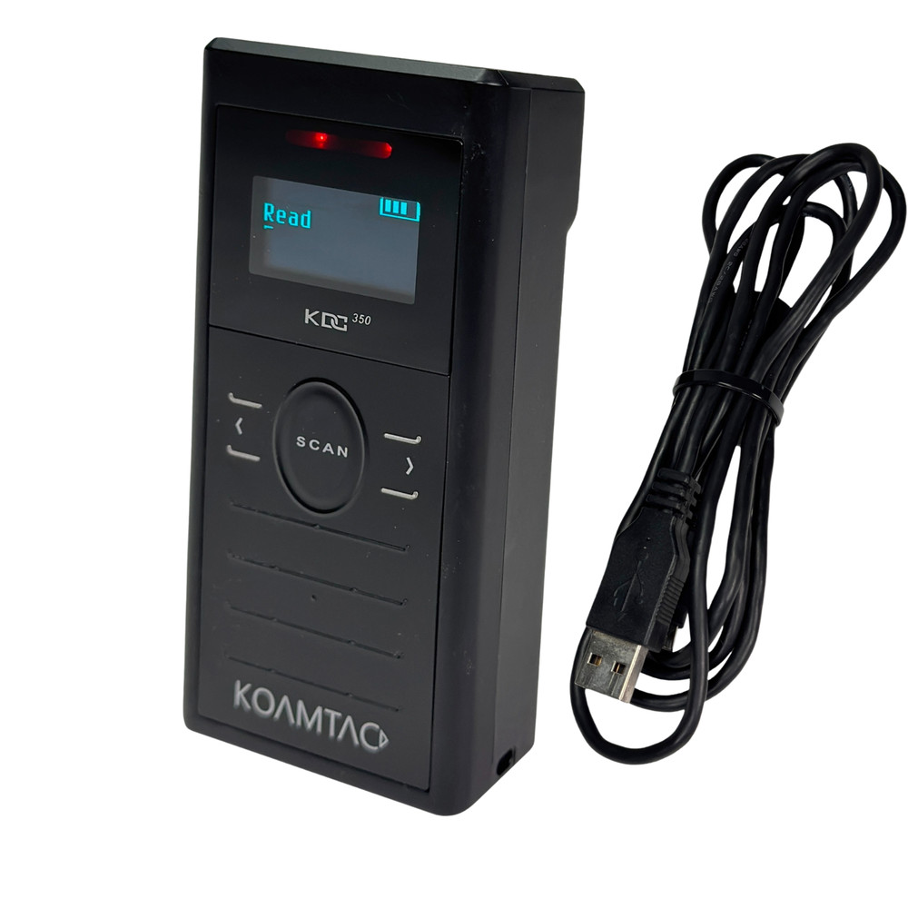 KOAMTAC KDC350 Wireless Data Collector Barcode Scanner w/USB Cable Refurbished!⚡