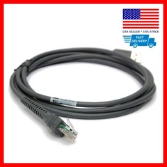 2 Pack ✅ USB cable for Symbol Motorola Barcode Scanner 7FT 2M ✅ Fast Shipping