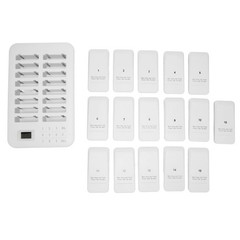 Wireless Calling System 1 Host Controls 16 Pager 800m Transmission Waterpro PNTY