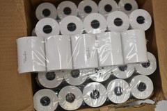 Lot of 50 Thermal Paper Rolls White 2.25″ x 85′ Unbranded Printing Accessory