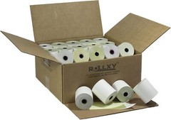50 Rolls 3″ x 95′ 2-Ply Carbonless Cash Register Paper for M119 Hypercom T77F