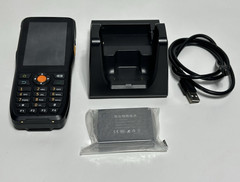 Handheld Touchscreen Barcode Scanner Terminal w Android 6.0 PDA HT380K w/Cradle