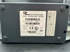 Digital Check TellerScan TS230 Check Reader Scanner 148000-02
