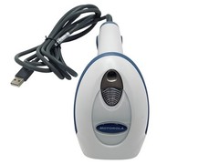 Motorola Symbol Handheld Barcode Scanner DS4208-HC0009BWR w/USB Cable Grade A!⚡️