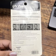Dri Mark UV Pro Counterfeit Detection UV Light Device UVProPlus-B Battery