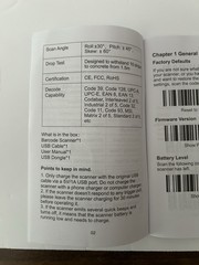 Tera 5100 Scanner -Wireless 1D Laser Barcode Scanner USB cable or Wireless – New