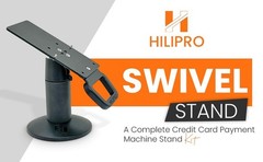 Hilipro Swivel Stand for Verifone P200 & P400 – Swivel & Tilt – Complete POS kit
