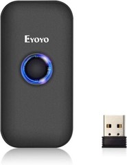 Eyoyo 10pcs/Set Portable 1D Bluetooth Barcode Scanner USB Image Scanning Reader