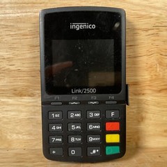 Ingenico Link 2500 Black Wireless NFC/Contactless Credit Card Terminal For Parts