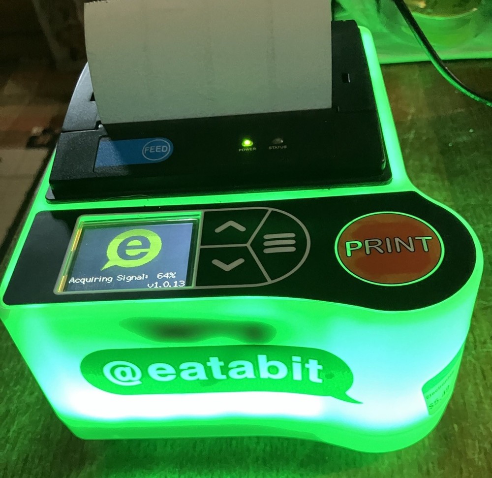 * EATABIT 80mm WIFI Receipt Printer A001 (App/Service Required) Eat-A-Bit Tested