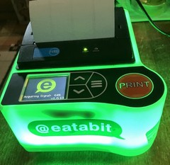 * EATABIT 80mm WIFI Receipt Printer A001 (App/Service Required) Eat-A-Bit Tested