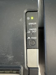 2 EpsonThermal Receipt Printers 1 Model M129H And 1 Model M244A READ