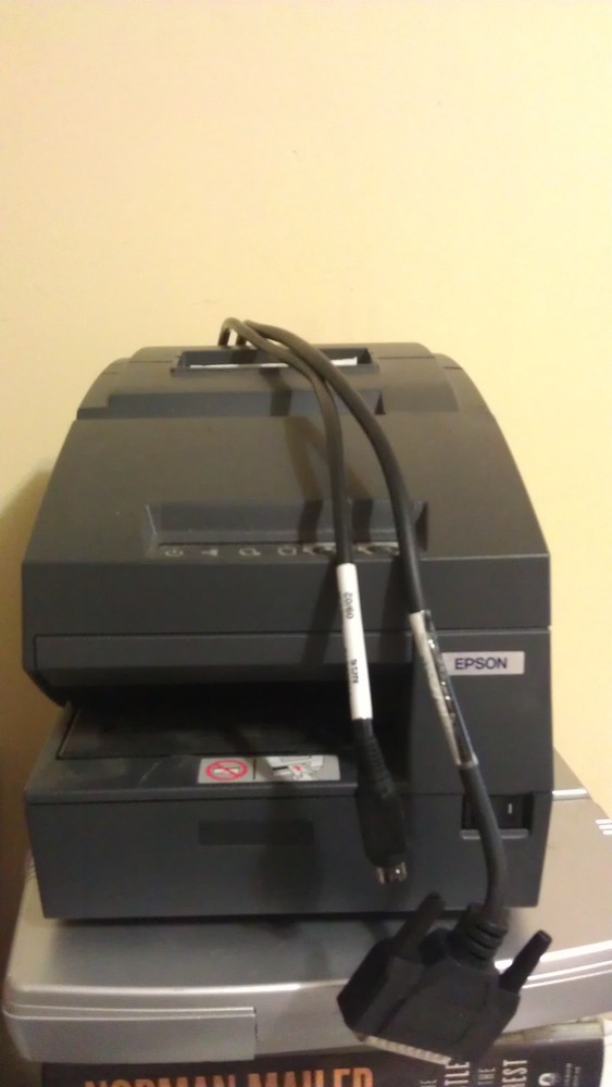 EPSON TM-H6000II POS RECEIPT/ VALIDATION PRINTER EPSON M147C – with cords