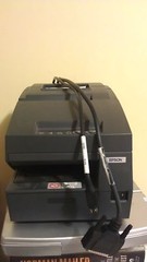 EPSON TM-H6000II POS RECEIPT/ VALIDATION PRINTER EPSON M147C – with cords