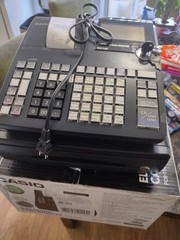Casio PCR-T500 Electronic Cash Register Thermal Print Manual Drawer Keys