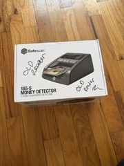Safescan 185-s Money Counterfeit Bill Detector Lot Used