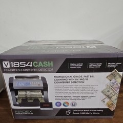 New Open Box Nadex V1854 Cash Counter/Counterfeit Detector