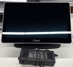 Toast Flex TT200 POS Point of Sale System Dual Display Screen with Power Supply