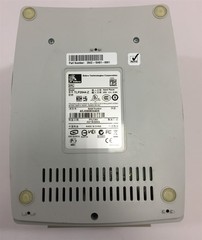 Zebra LP 2844-Z Thermal Printer USB LAN Serial 284Z-10401-0001 w/ AC Adapter