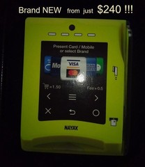Nayax VPOS Touch Credit Card & NFC Reader MDB For Parts Brand New
