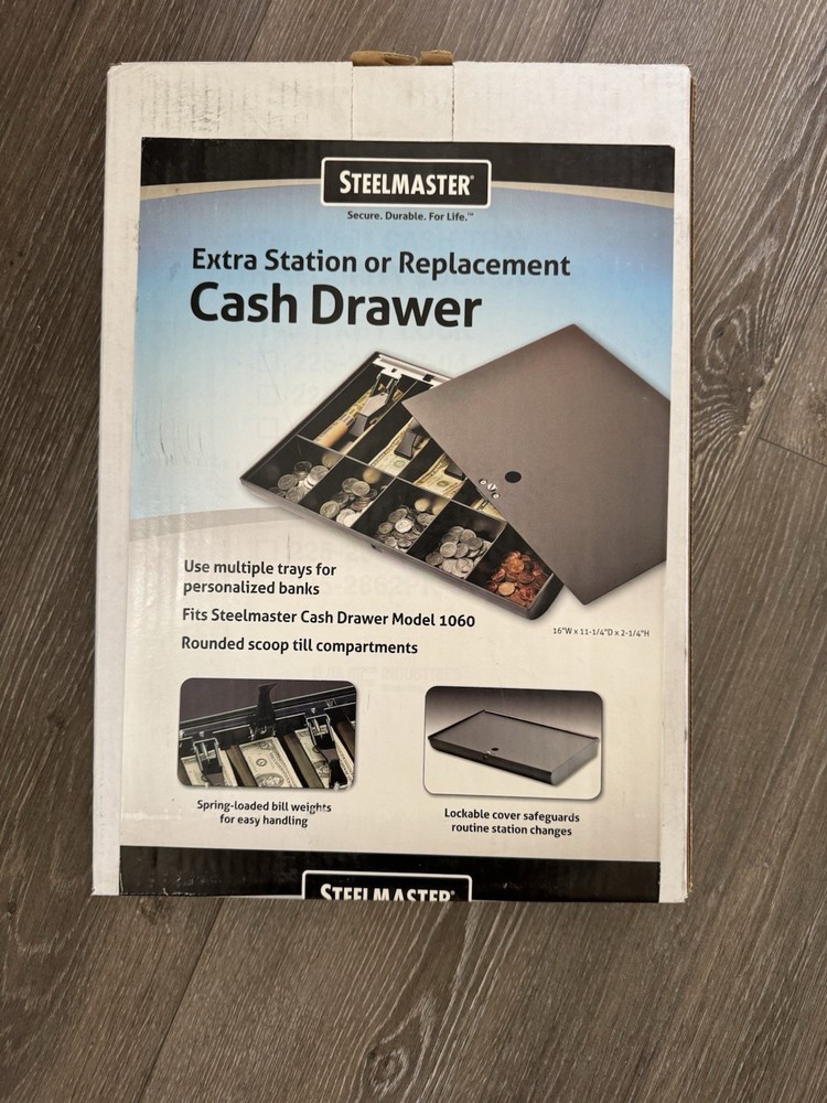 Steel master Cash Drawer Brand New
