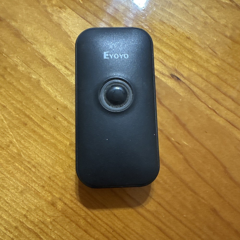 eyoyo Portable Bluetooth Scanner Barcode Scanner Black