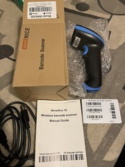 Wone Nice WN6300Wireless Handheld Laser Bar Code Scanner Reader