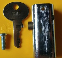 M-S 201 Cash Drawer Lock and Key Set for MS EP-125 and EP-127 Registers