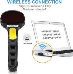 Instant Upload Handheld Barcode Scanner – Connects with Desktop & Mobile Devices