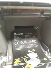 Clover Mini WiFi C300 POS Credit Processing System WITH AC ADAPTER PORT CABLE