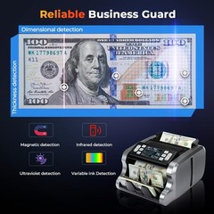 Mixed Denomination Money Counter MUNBYN IMC09 3.5 TFT